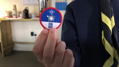 Scouts Scientist Activity badge