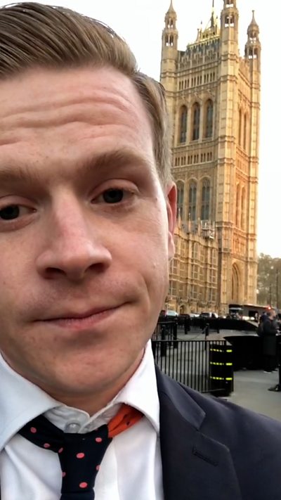 BBC’s Nick Eardley was outside the room where the PM told MPs she’ll stand down if they back her Brexit deal.