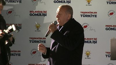 Turkish President Recep Tayyip Erdogan