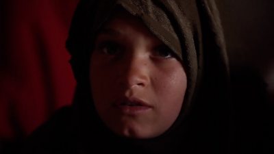 Afghan girl portrait