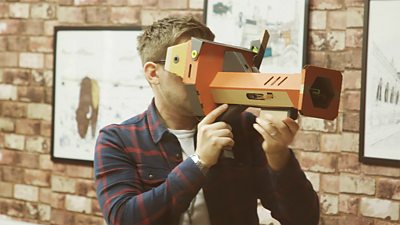 Trying out Nintendo Labo's VR kits