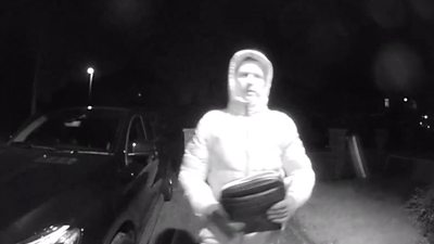 Keyless car theft suspect