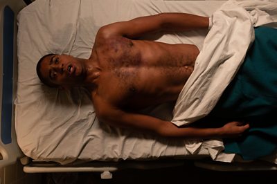 Jamie McCain (ALFRED ENOCH) in Trust Me (Image Credit: BBC/©Red Production Company, Photographer: Mark Mainz)