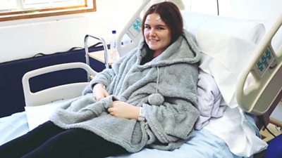 Kate in hospital