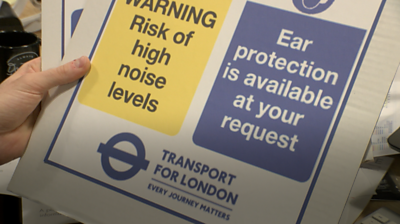 tube noise signs