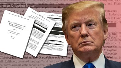 The redacted report gives clues to that legal question and also why the president was not interviewed in person.