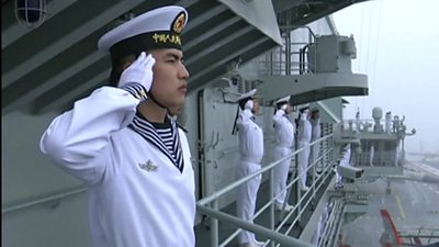 China's naval ship