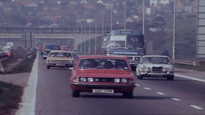 The M4 in the mid 1970s