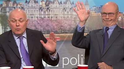 Iain Duncan Smith and Pascal Lamy on Politics Live