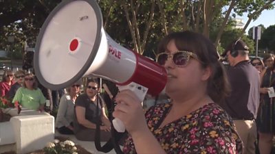 Protests against Alabama abortion law