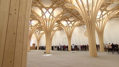 Interior of mosque