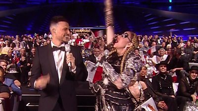 Madonna at Eurovision Song Contest