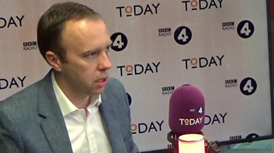 Health Secretary Matt Hancock says he would be "brutally honest" about what it would take to get a Brexit deal through Parliament if he becomes the next prime minister.