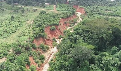 Gully erosion in Southern Nigeria