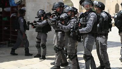 Israeli police forces