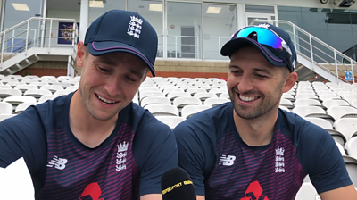 Cricket World Cup: England's Chris Woakes And Mark Wood Play 'who ...