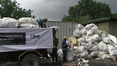 Piles of rubbish