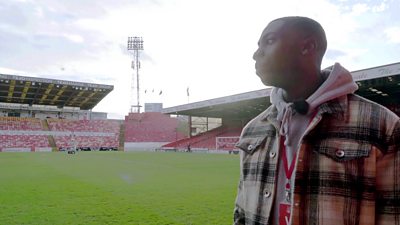 A trip to Pittodrie to learn about his love for the club and football.