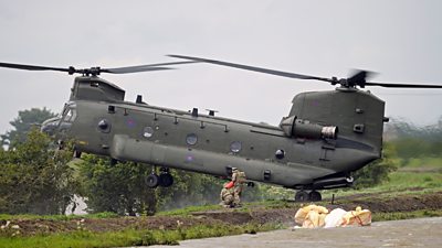 Chinook helicopter