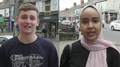 Young people in Cardiff