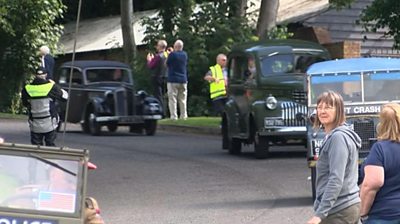 D-day convoy returns to England