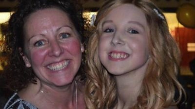 Sarah Griffiths went to her daughter's prom after she died from Ewing Sarcoma in May 2017.