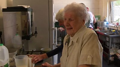 Devoted Peggy Maskrey, 98, has been serving the community since she was a teenager.