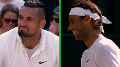 Wimbledon 2019: Nick Kyrgios Does Signature Underarm Serve Against ...