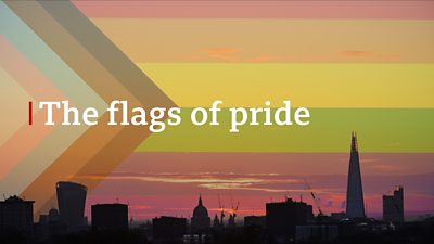 The flags of pride