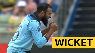 'Beautifully bowled' - Rashid takes two wickets in an over