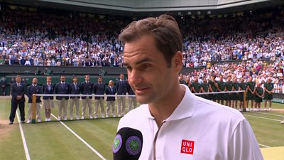 'The match that had everything' - Federer on Wimbledon final