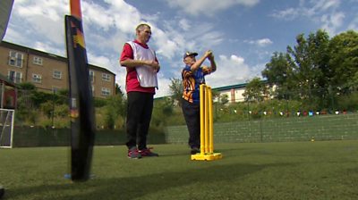 A 92-year-old walking cricket player reflects on his love for the game.