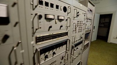 Communications equipment in former US embassy in Iran