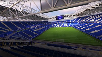 Everton reveal Bramley Moore Dock stadium designs - BBC News