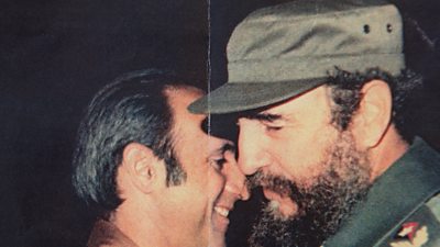 Fidel Castro and Antonio de la Guardia