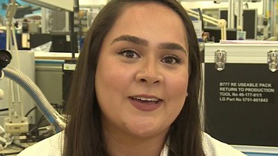 Engineer Billie Sequeira has joined BAE Systems and thinks more girls should consider a career in technology.