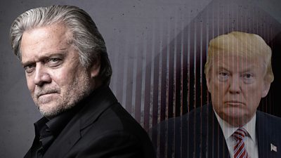 Donald Trump On Steve Bannon Arrest: 'It's Very Sad' - BBC News