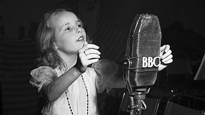 Petula Clark at 10 years old