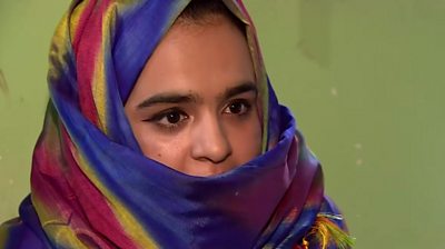 Girl in Kashmir