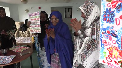 Hafza Yusuf is a British-Somali textile designer who has started to volunteer her time to give back to her community