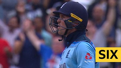 Roy smashes Smith for three sixes in a row