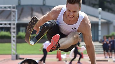 Paralympic long-jumper Markus Rehm