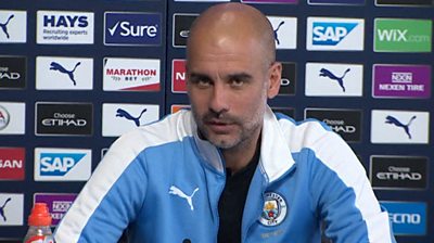 Man City boss Pep Guardiola