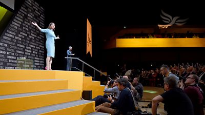 Lib Dem leader Jo Swinson