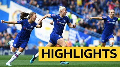 Women's Super League highlights: Chelsea 1-0 Tottenham