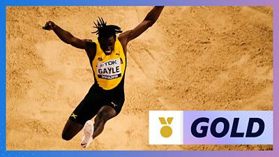 'That's enormous' - Jamaica's Gayle wins long jump final
