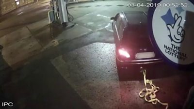 ATM theft attempt