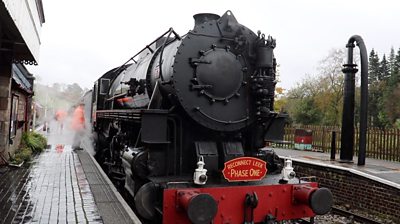 The new Churnet Valley Railway line