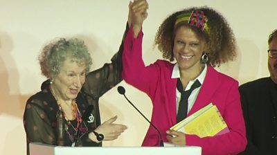 Margaret Atwood and Bernardine Evaristo