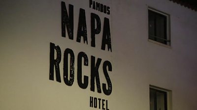 The Napa Rocks Hotel in Cyprus